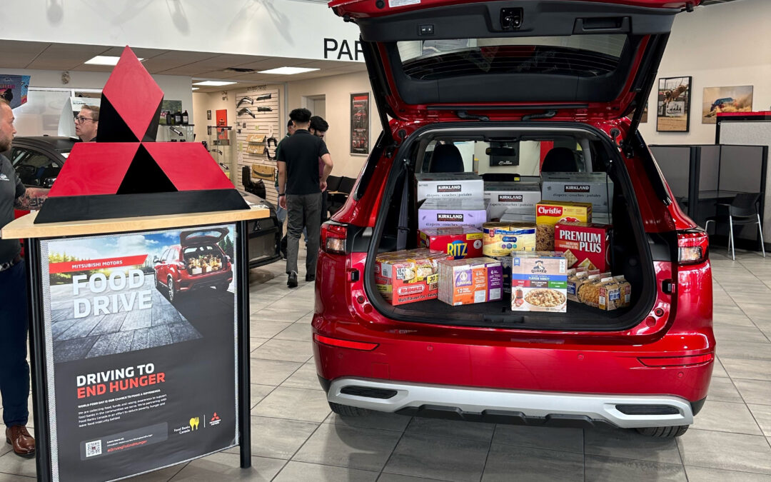 Mitsubishi Motors renews Driving to End Hunger national food drive campaign